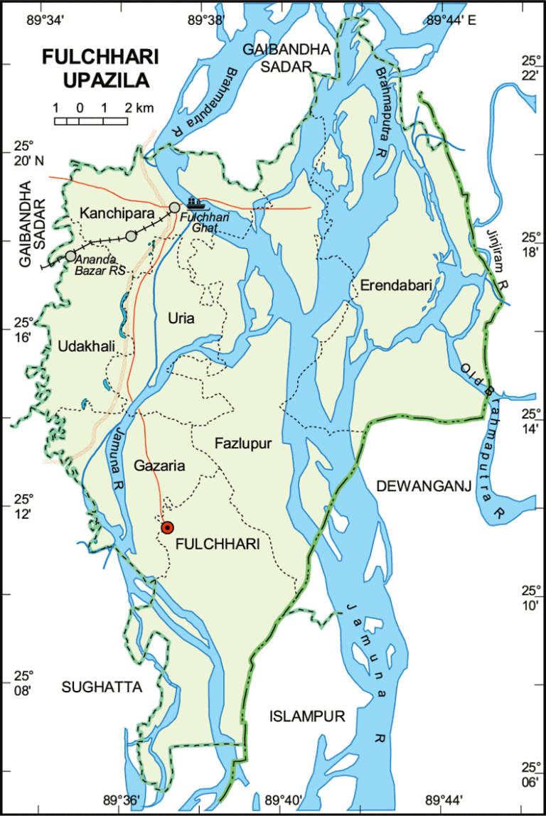 ফুলছড়ি উপজেলার ইউনিয়ন সমূহ