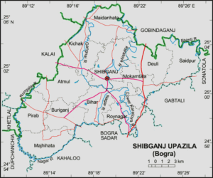 বগুড়া শিবগঞ্জ উপজেলার ইউনিয়ন সমূহ