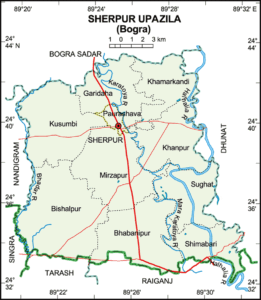 বগুড়া শেরপুর উপজেলার ইউনিয়ন সমূহ