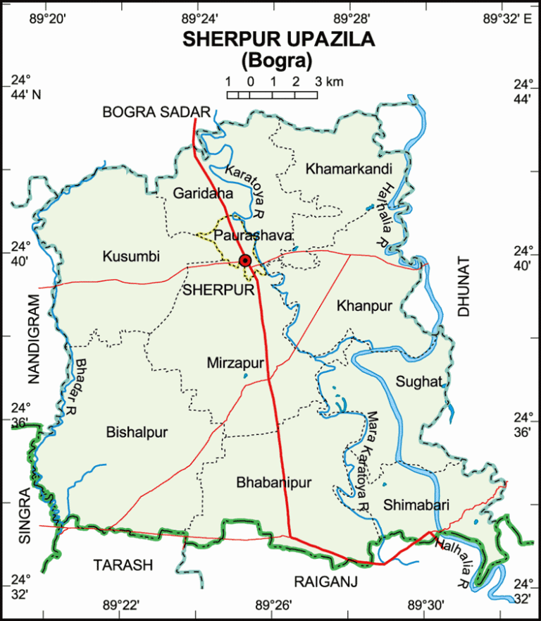 বগুড়া শেরপুর উপজেলার ইউনিয়ন সমূহ