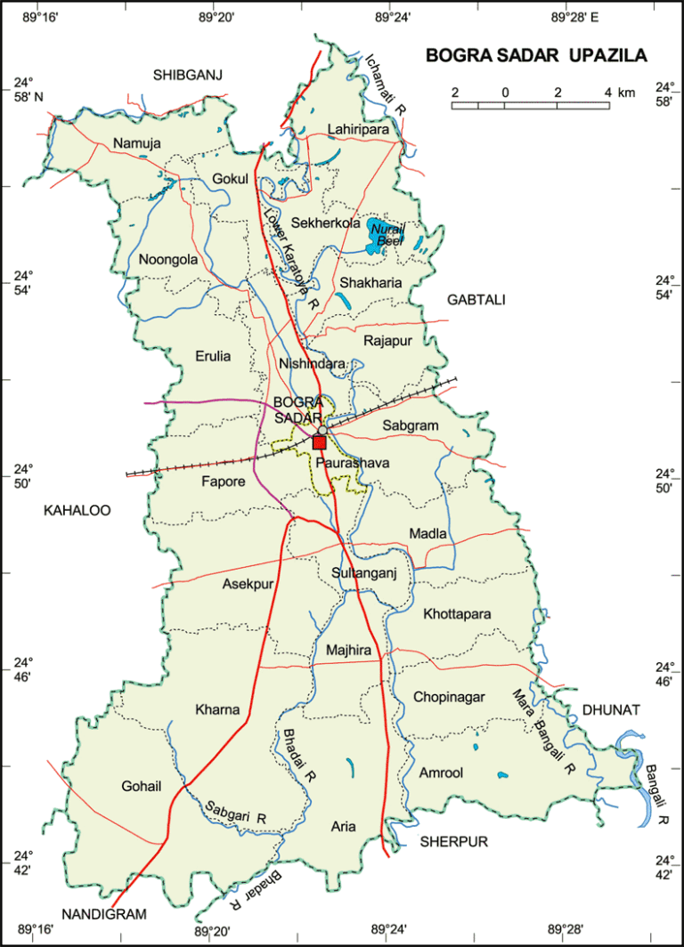 বগুড়া সদর উপজেলার ইউনিয়ন সমূহ