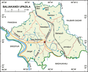 বালিয়াকান্দি উপজেলার ইউনিয়ন সমূহ