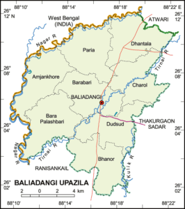 বালিয়াডাঙ্গী উপজেলার ইউনিয়ন সমূহ