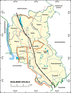 বোয়ালমারী উপজেলার ইউনিয়ন সমূহ