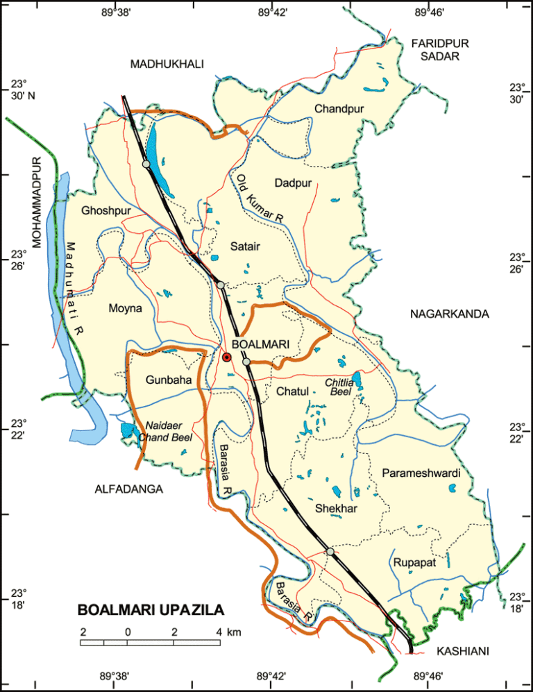 বোয়ালমারী উপজেলার ইউনিয়ন সমূহ