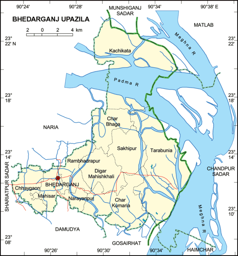 ভেদরগঞ্জ উপজেলার ইউনিয়ন সমূহ