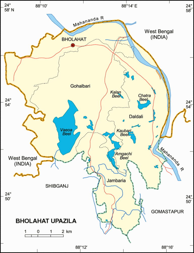 ভোলাহাট উপজেলার ইউনিয়ন সমূহ