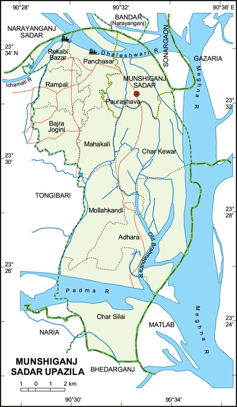 মুন্সিগঞ্জ সদর উপজেলার ইউনিয়ন সমূহ