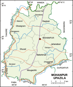 মোহনপুর উপজেলার ইউনিয়ন সমূহ