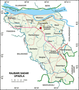 রাজবাড়ী সদর উপজেলার ইউনিয়ন সমূহ