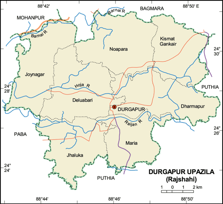 রাজশাহী দূর্গাপুর উপজেলার ইউনিয়ন সমূহ