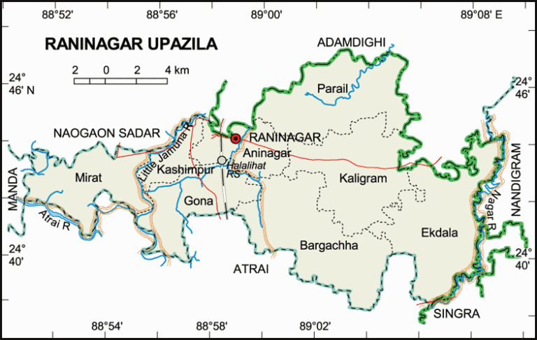 রাণীনগর উপজেলার ইউনিয়ন সমূহ