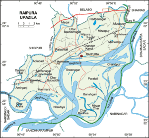 রায়পুরা উপজেলার ইউনিয়ন সমূহ