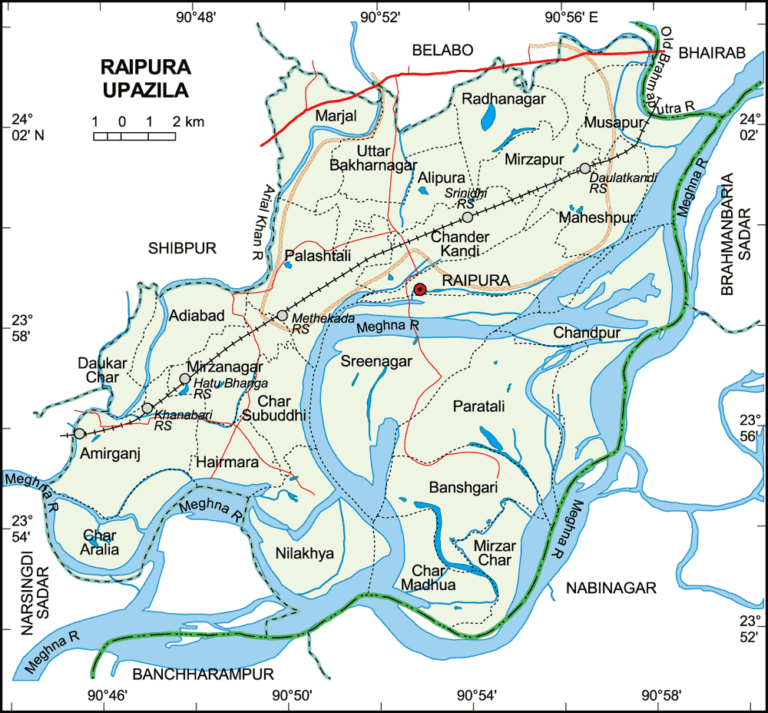 রায়পুরা উপজেলার ইউনিয়ন সমূহ