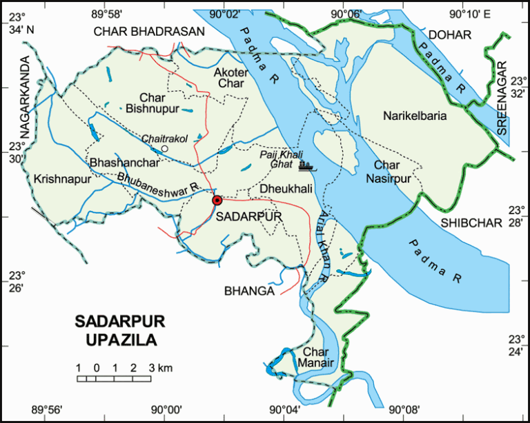 সদরপুর উপজেলার ইউনিয়ন সমূহ