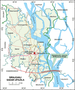 সিরাজগঞ্জ সদর উপজেলার ইউনিয়ন সমূহ
