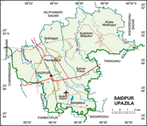সৈয়দপুর উপজেলার ইউনিয়ন সমূহ