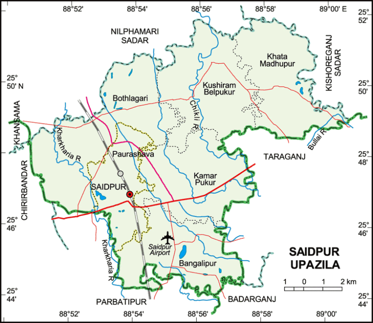 সৈয়দপুর উপজেলার ইউনিয়ন সমূহ