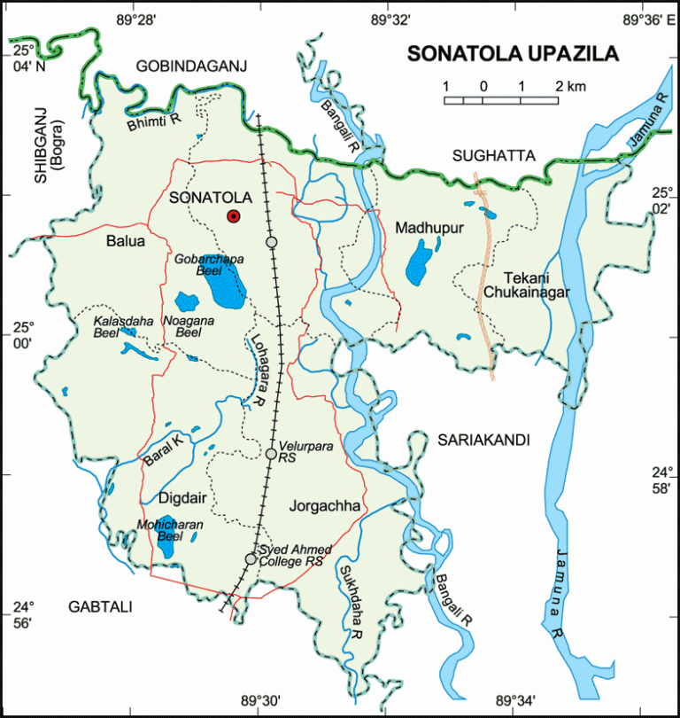 সোনাতলা উপজেলার ইউনিয়ন সমূহ