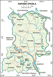 কাপাসিয়া উপজেলার ইউনিয়ন সমূহ