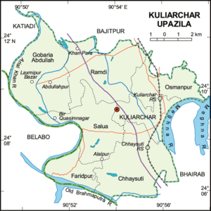 কুলিয়ারচর উপজেলার ইউনিয়ন সমূহ