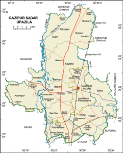 গাজীপুর সদর উপজেলার ইউনিয়ন সমূহ