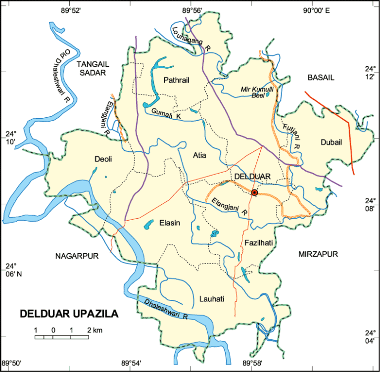 দেলদুয়ার উপজেলার ইউনিয়ন সমূহ