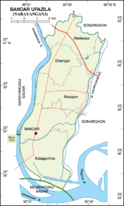 বন্দর উপজেলার ইউনিয়ন সমূহ