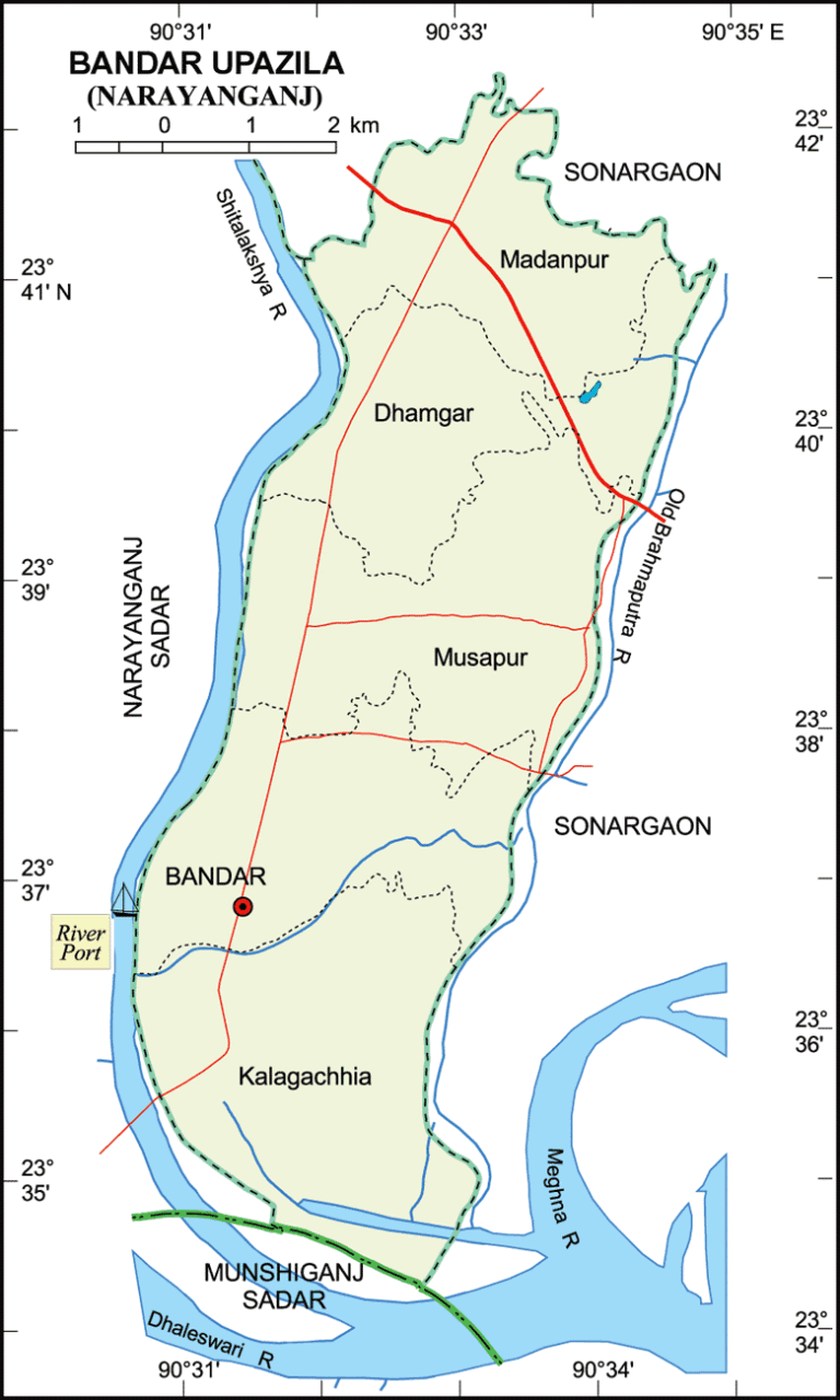 বন্দর উপজেলার ইউনিয়ন সমূহ
