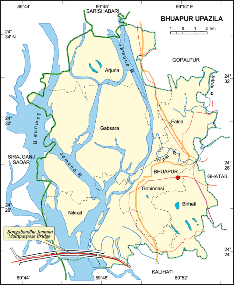 ভূঞাপুর উপজেলার ইউনিয়ন সমূহ