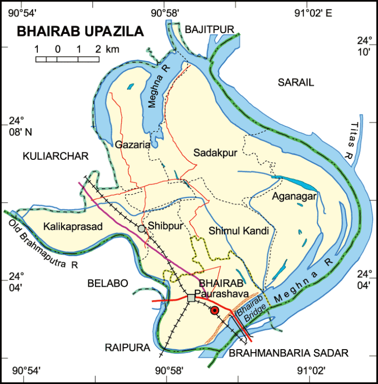 ভৈরব উপজেলার ইউনিয়ন সমূহ