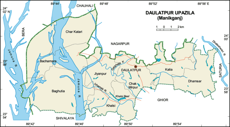 মানিকগঞ্জ দৌলতপুর উপজেলার ইউনিয়ন সমূহ