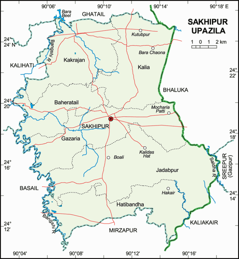 সখিপুর উপজেলার ইউনিয়ন সমূহ