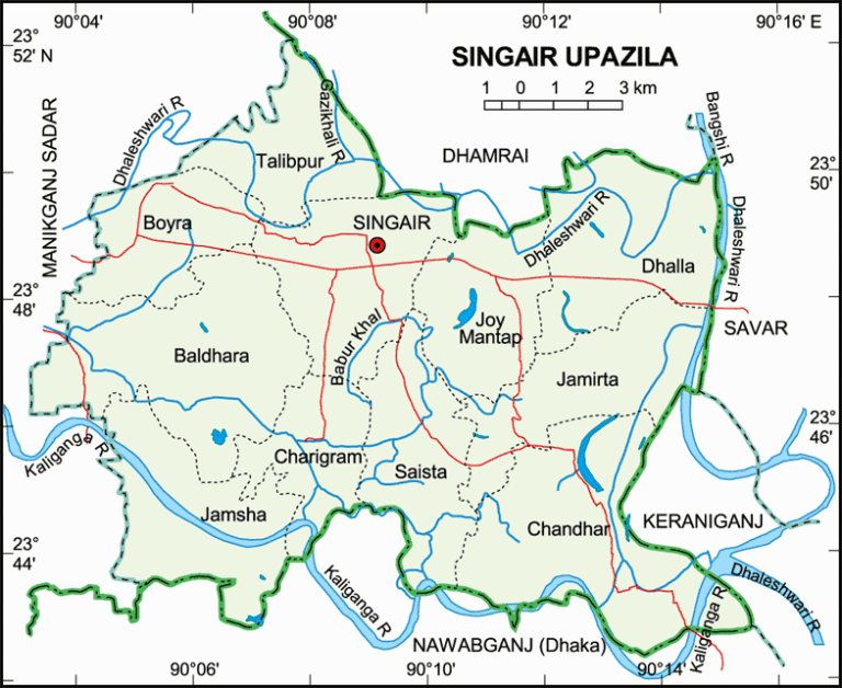 সিংগাইর উপজেলার ইউনিয়ন সমূহ