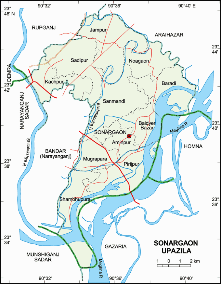 সোনারগাঁ উপজেলার ইউনিয়ন সমূহ