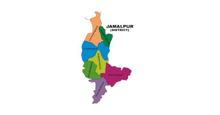 জামালপুর জেলার উপজেলা সমূহ