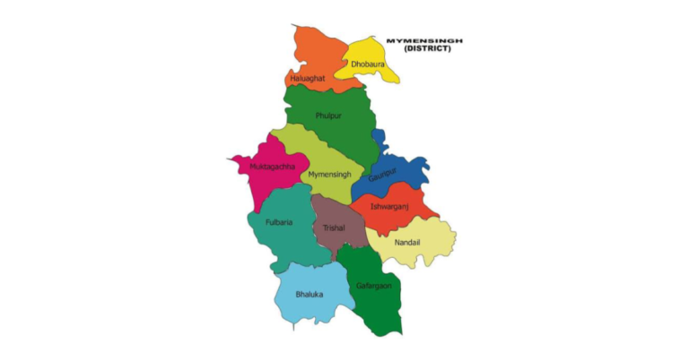ময়মনসিংহ জেলার উপজেলা সমূহ