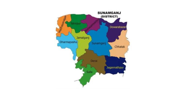 সুনামগঞ্জ জেলার উপজেলা সমূহ